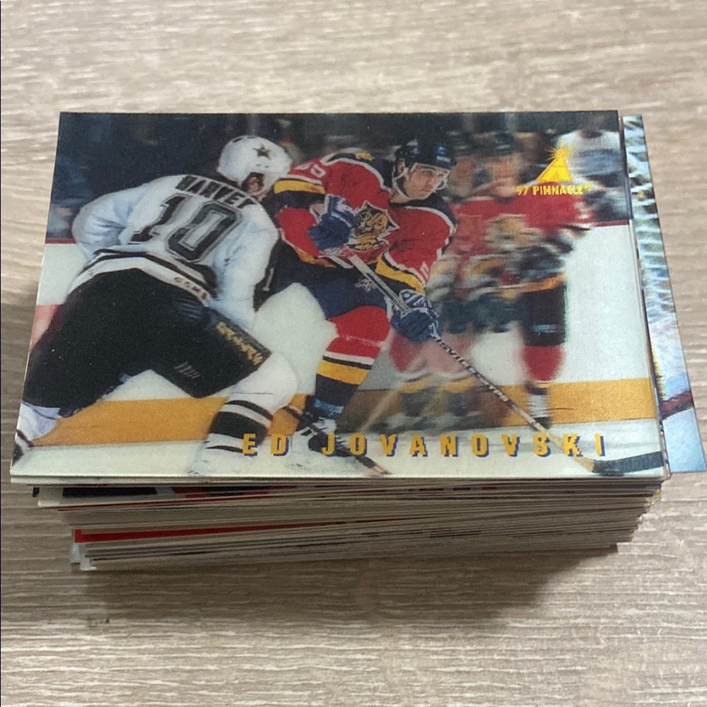 1996-97 Pinnacle McDonalds 3D Ice Breakers NHL Sports Card Lot of 41